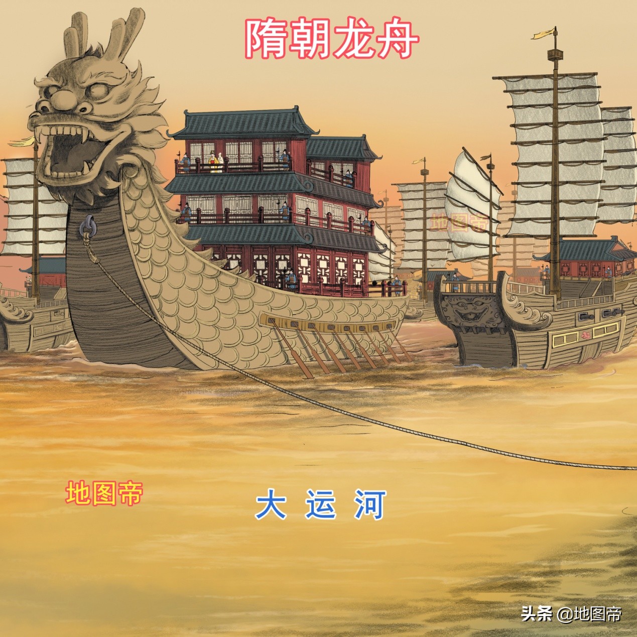 京杭大运河始建于哪个朝代（隋炀帝为什么修建京杭大运河）-第7张图片