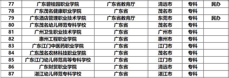 广东省有哪些大学（广东的大学排名）-第11张图片