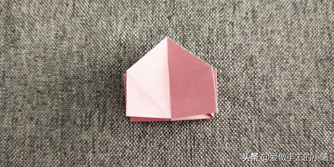 简单玫瑰花的折法（最简单的玫瑰花折纸教程）-第16张图片
