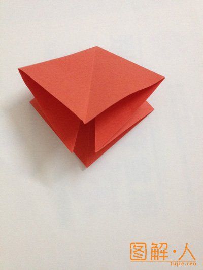千纸鹤的折法图解（千纸鹤折纸图解教程）-第4张图片