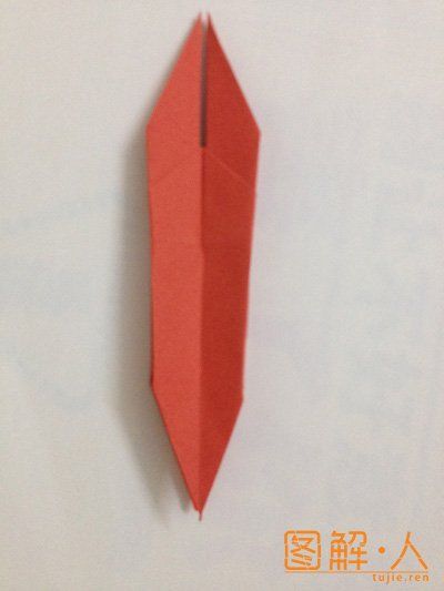 千纸鹤的折法图解（千纸鹤折纸图解教程）-第10张图片