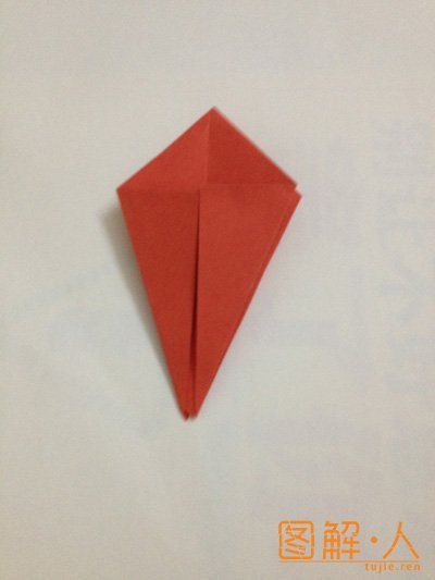 千纸鹤的折法图解（千纸鹤折纸图解教程）-第6张图片