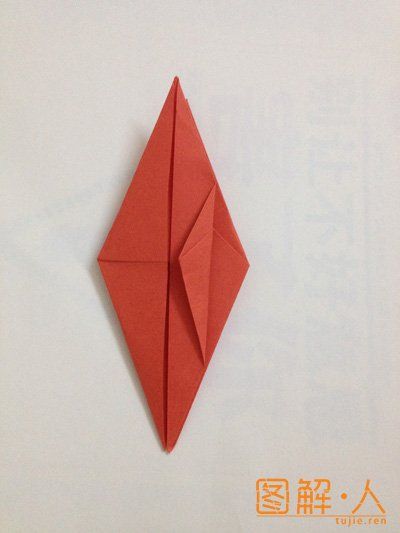 千纸鹤的折法图解（千纸鹤折纸图解教程）-第8张图片