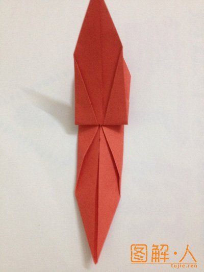 千纸鹤的折法图解（千纸鹤折纸图解教程）-第11张图片