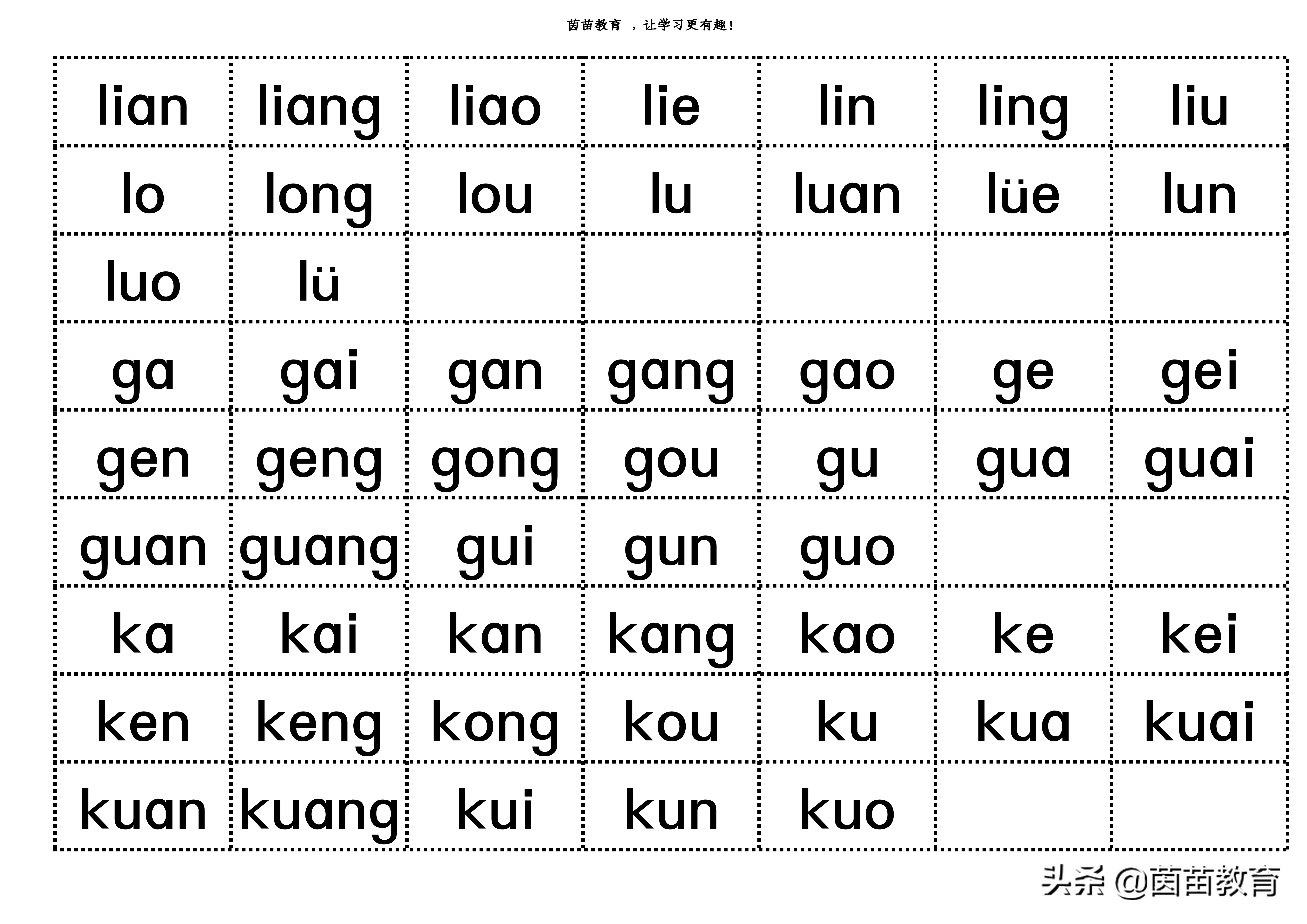 汉语拼音怎么学（如何学好汉语拼音？）-第5张图片