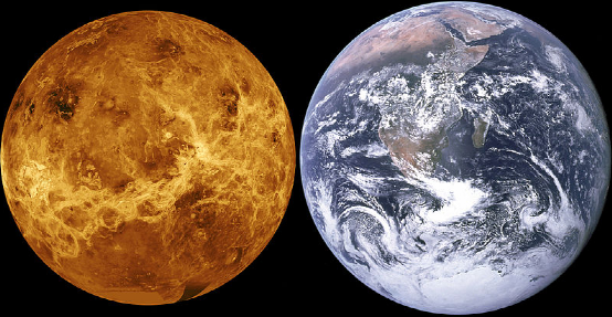 金星属于哪类行星（天文知识之金星-简单篇）-第2张图片
