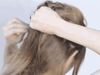 扎头发的方法（扎头发太麻烦？4种简单扎法分分钟get！）-第23张图片