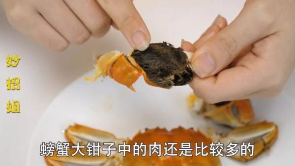 螃蟹的吃法（手把手教你大闸蟹的正确吃法）-第8张图片