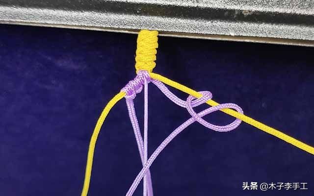 手链编织方法（夏日清新小雏菊手链编织教程）-第10张图片