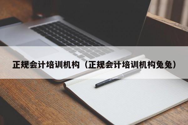 正规会计培训机构（正规会计培训机构兔兔）-第1张图片