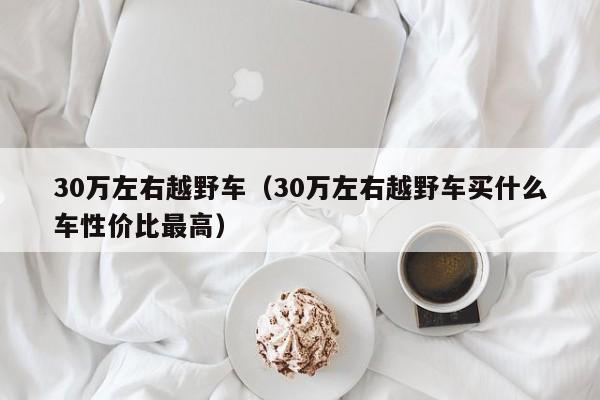 30万左右越野车（30万左右越野车买什么车性价比最高）-第1张图片